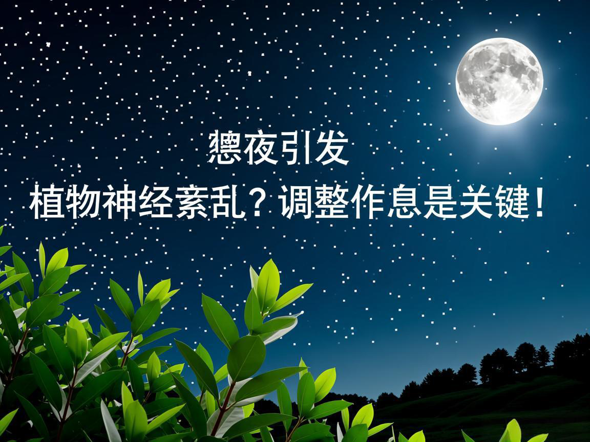 熬夜引发植物神经紊乱？调整作息是关键！