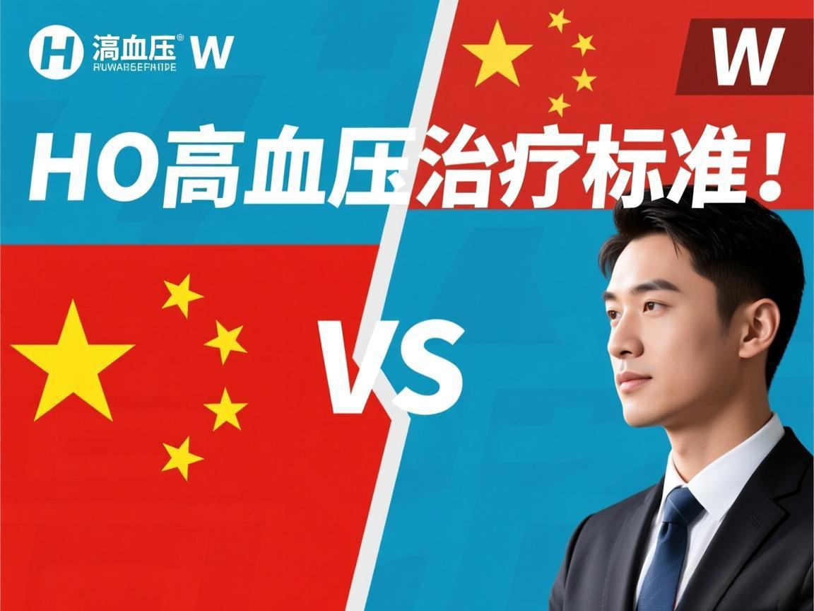 中国与WHO高血压治疗标准对比