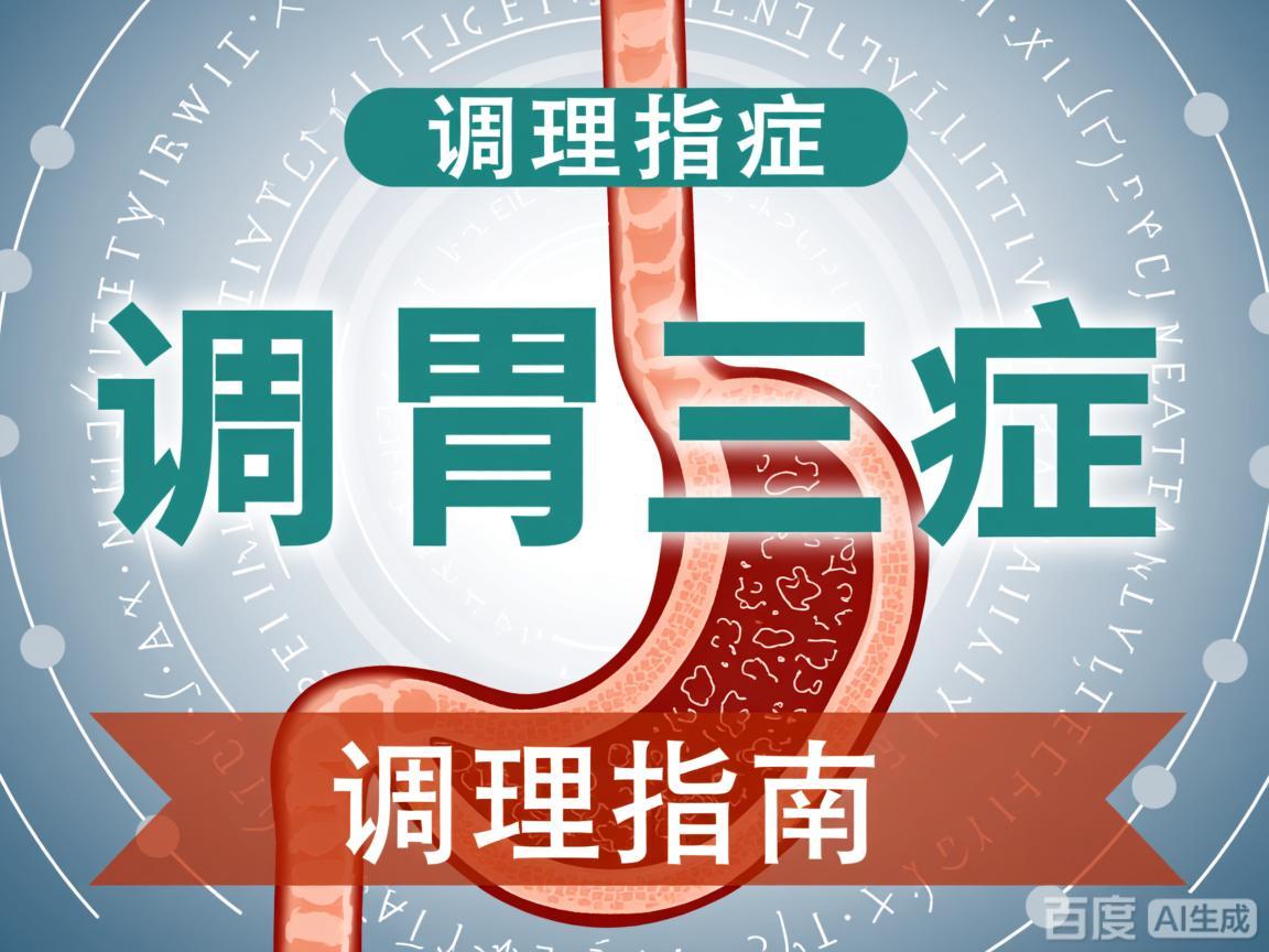 脾胃三症调理指南