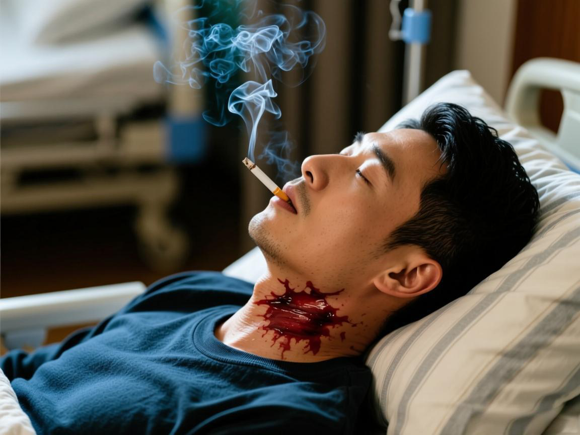 脑梗三次！男子因抽烟瘫痪戒烟