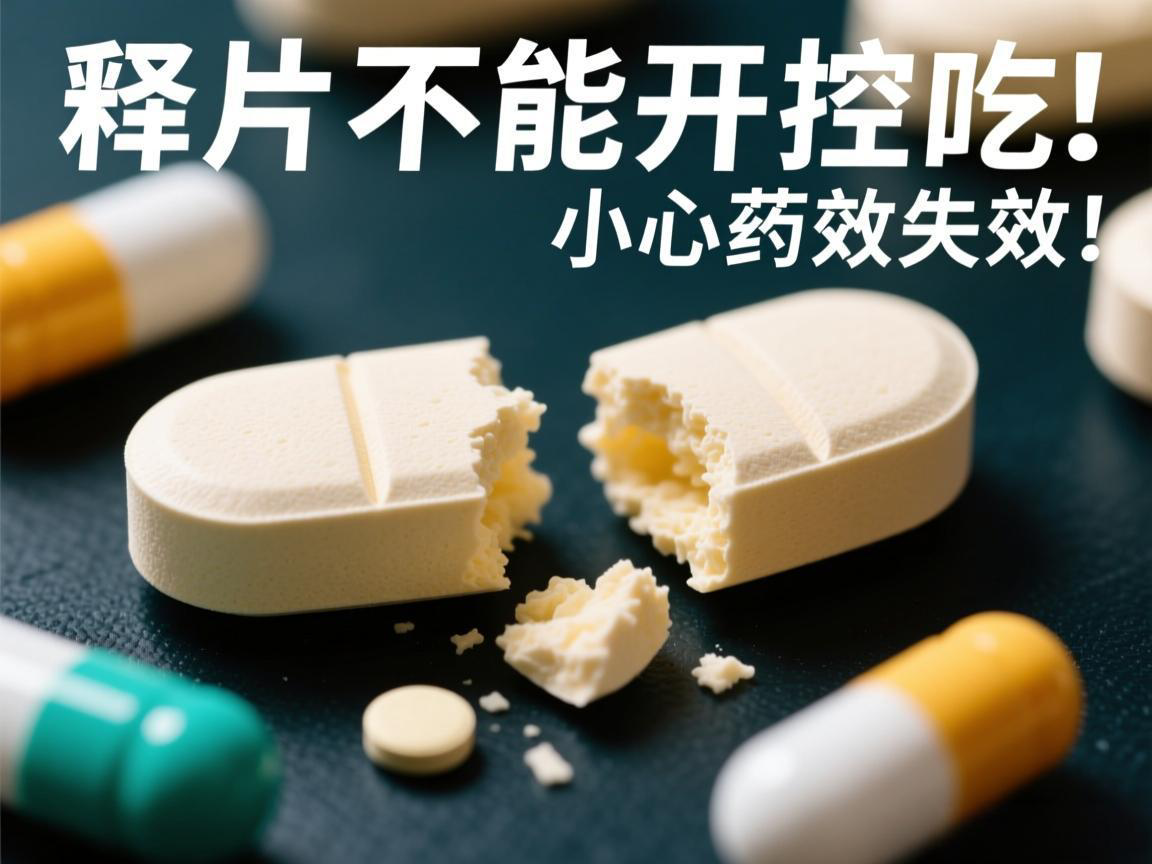 缓释片控释片不能掰开吃！小心药效失效