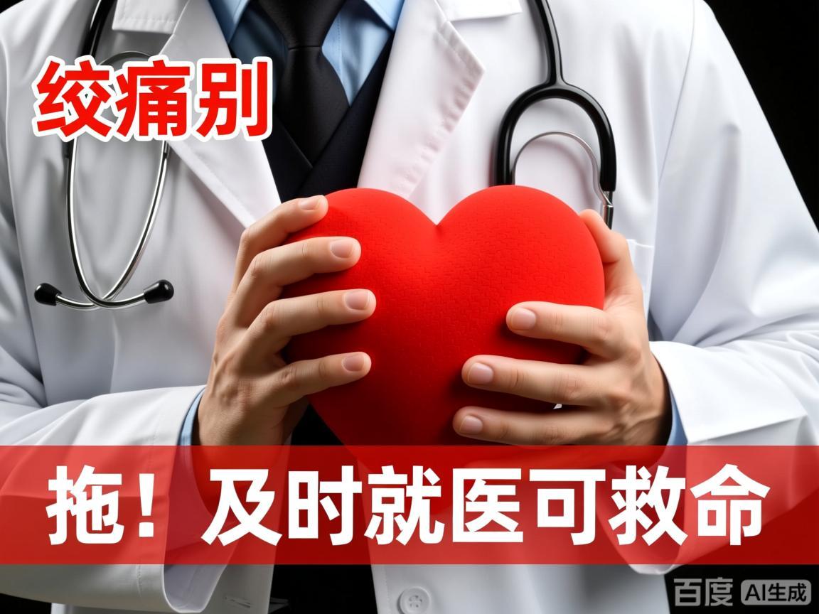 心绞痛别拖！及时就医可救命