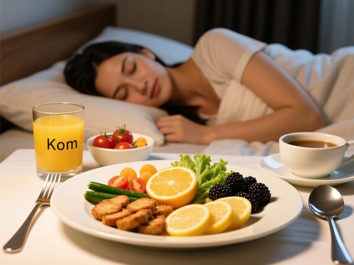 晚餐摄入高钾食物助眠