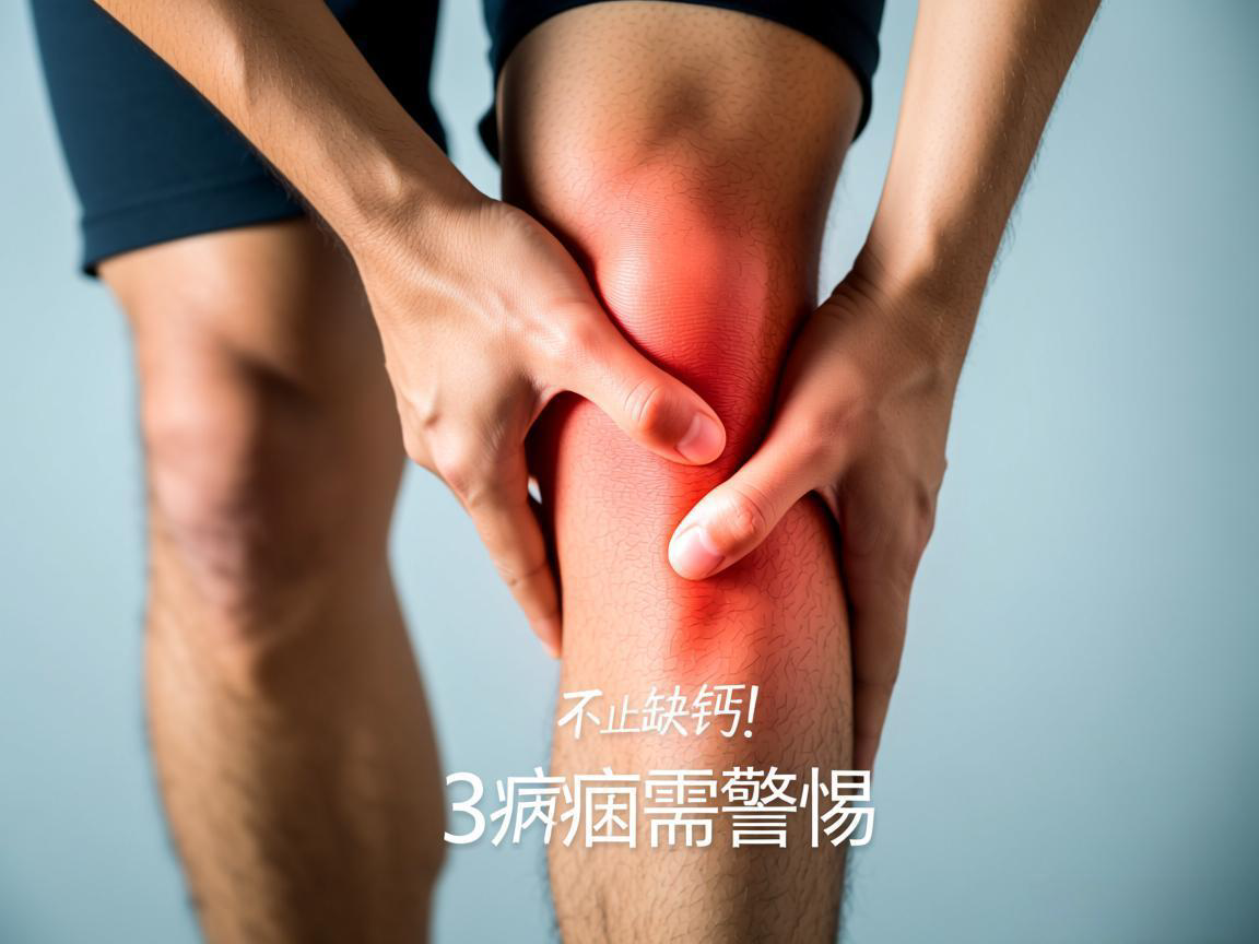 小腿抽筋不止缺钙！3大病因需警惕