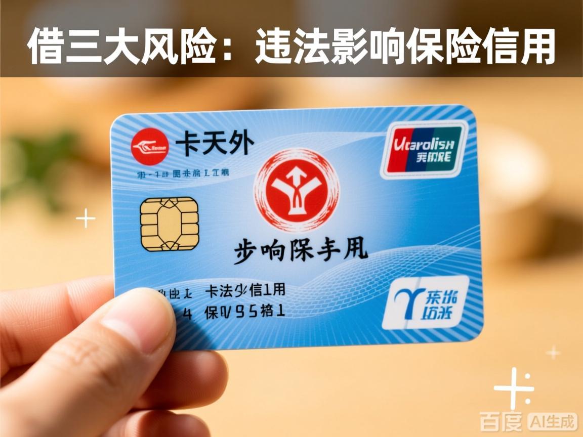 社保卡外借三大风险：违法影响保险信用