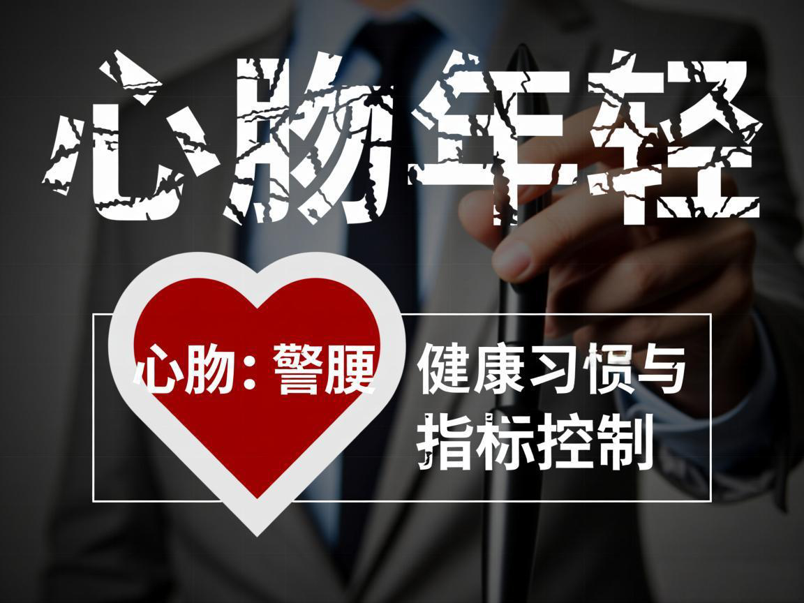 警惕年轻心梗：健康习惯与指标控制