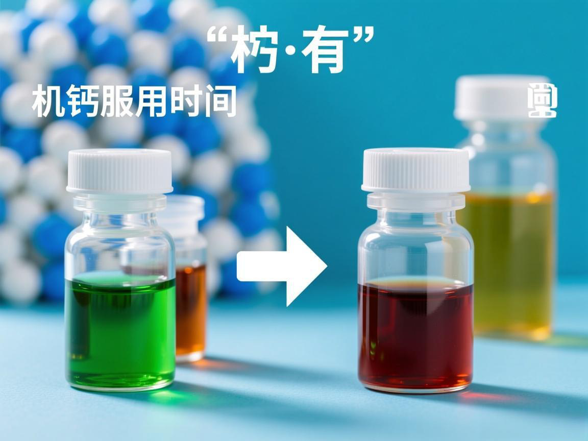 无机与有机钙服用时间区别
