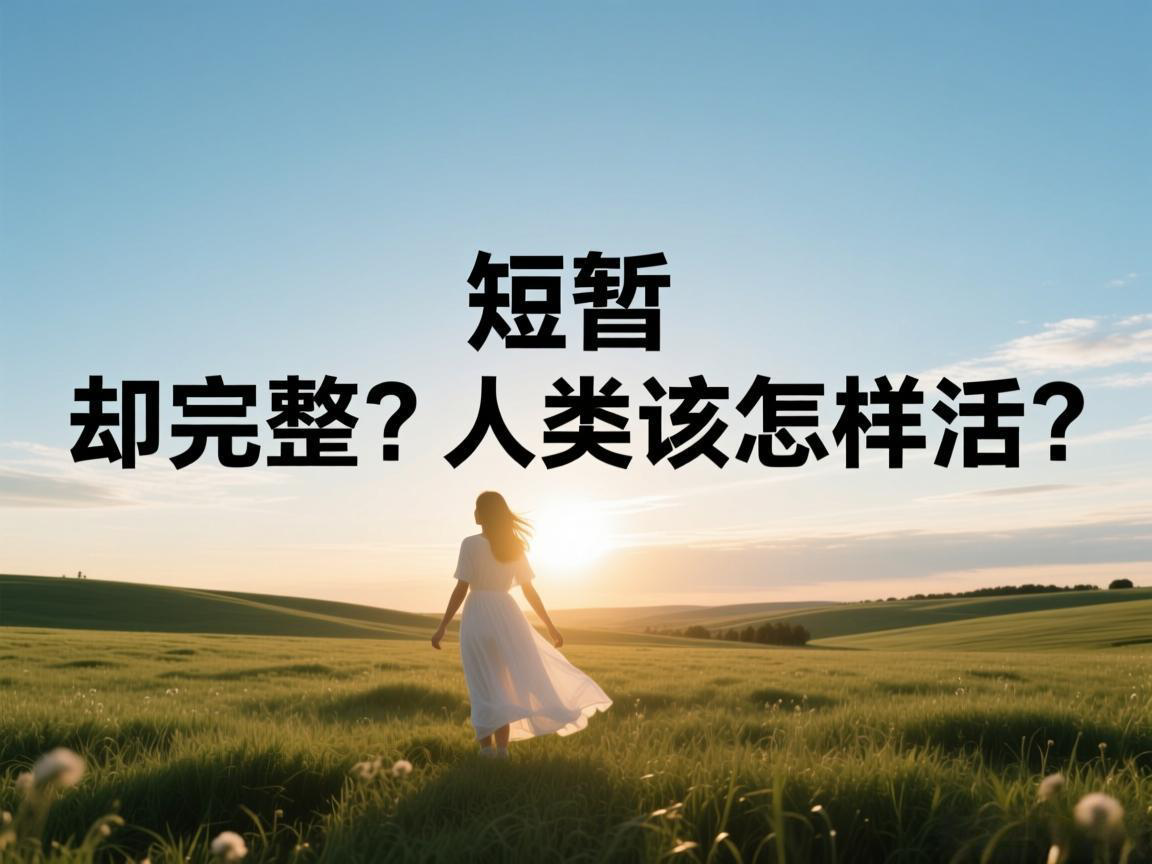 生命短暂却完整?人类该怎样活?