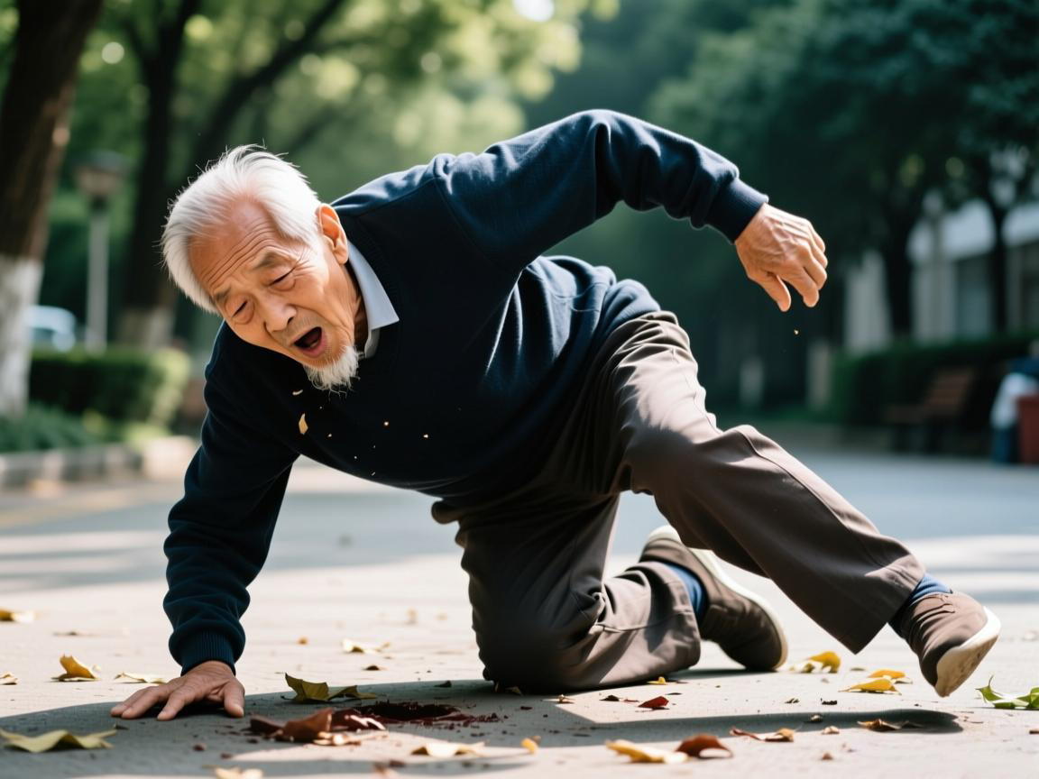 老年人两大致命风险：摔跤与呛咳
