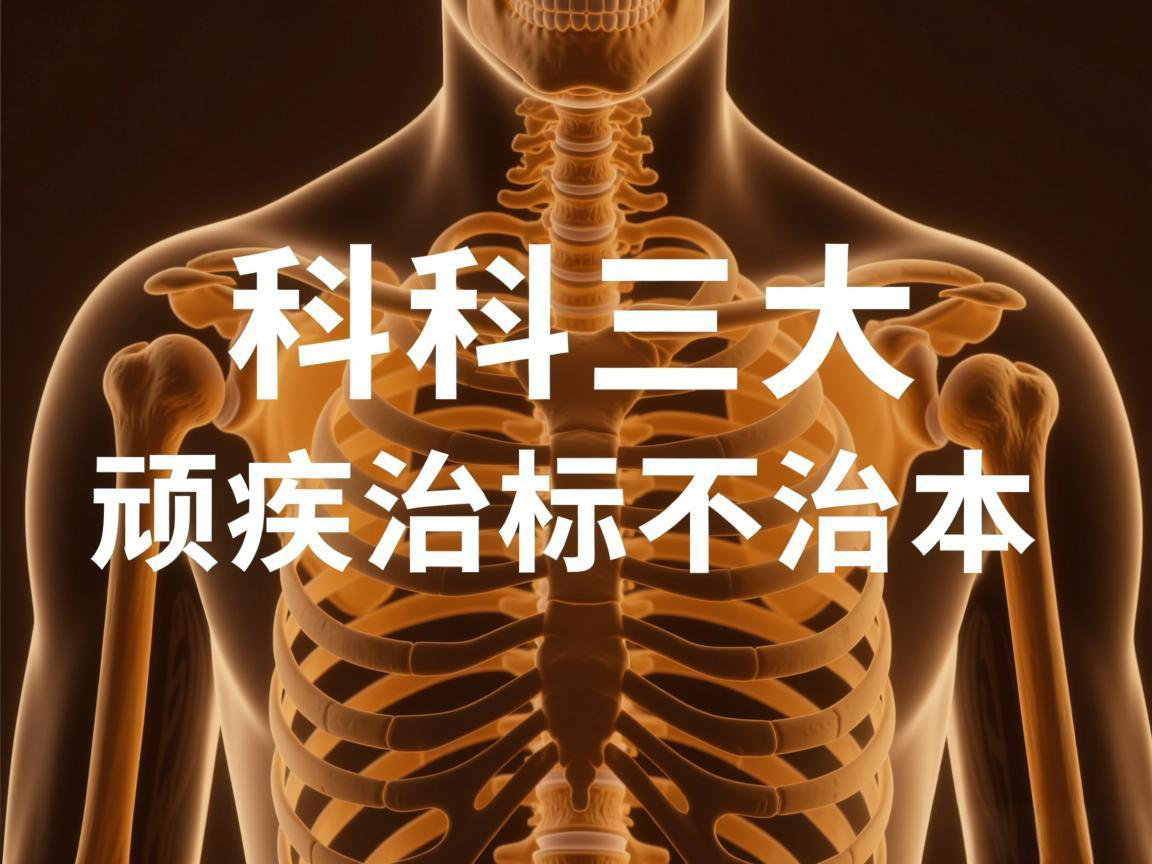 骨科三大顽疾:治标不治本