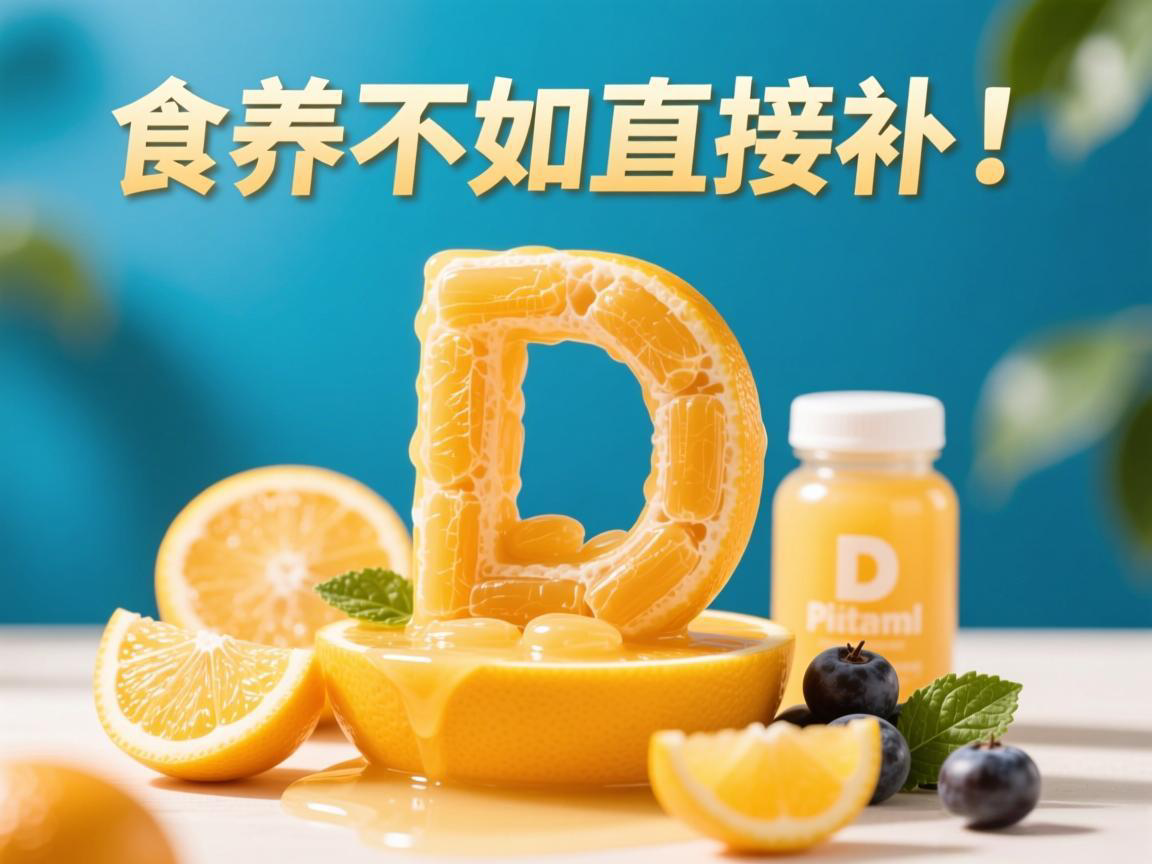 维生素D食补不如直接补！
