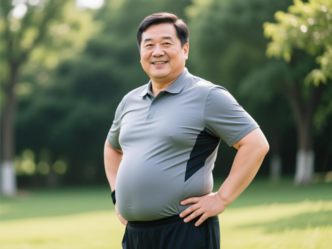 中年人也能健康塑形 避免肥胖危害
