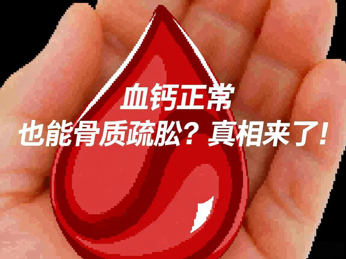 血钙正常也能骨质疏松？真相来了！