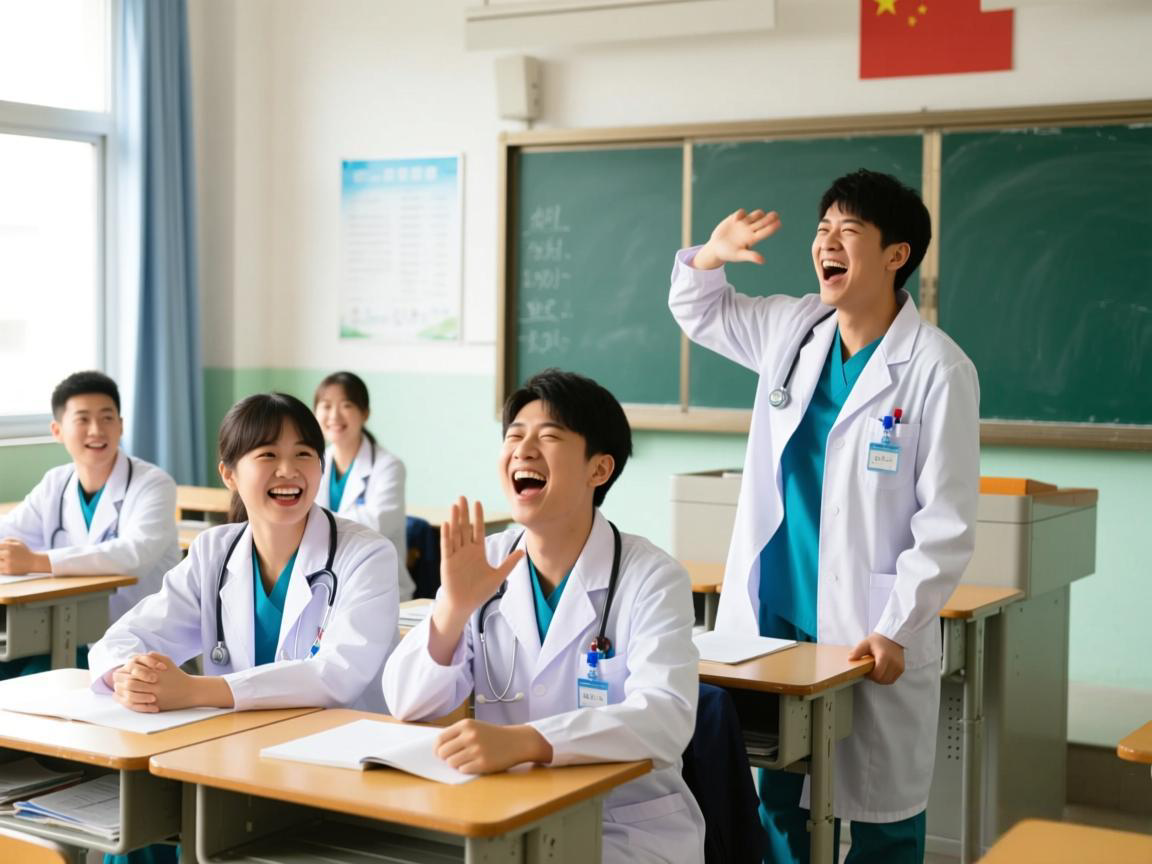 医学生课堂方言闹笑话