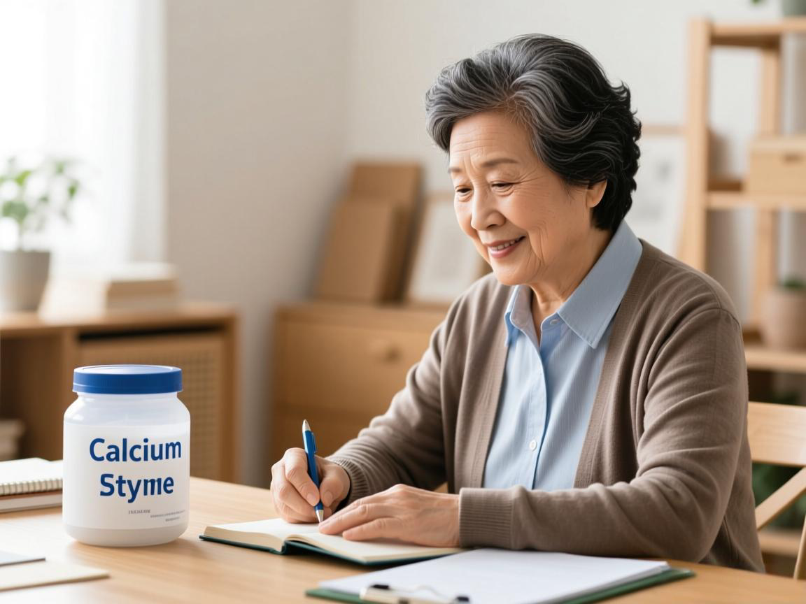 中老年人选 calcium 类型及误区