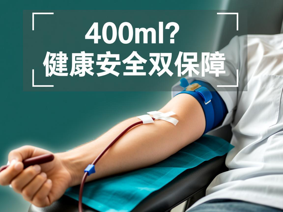 献血为何限400ml？健康安全双保障