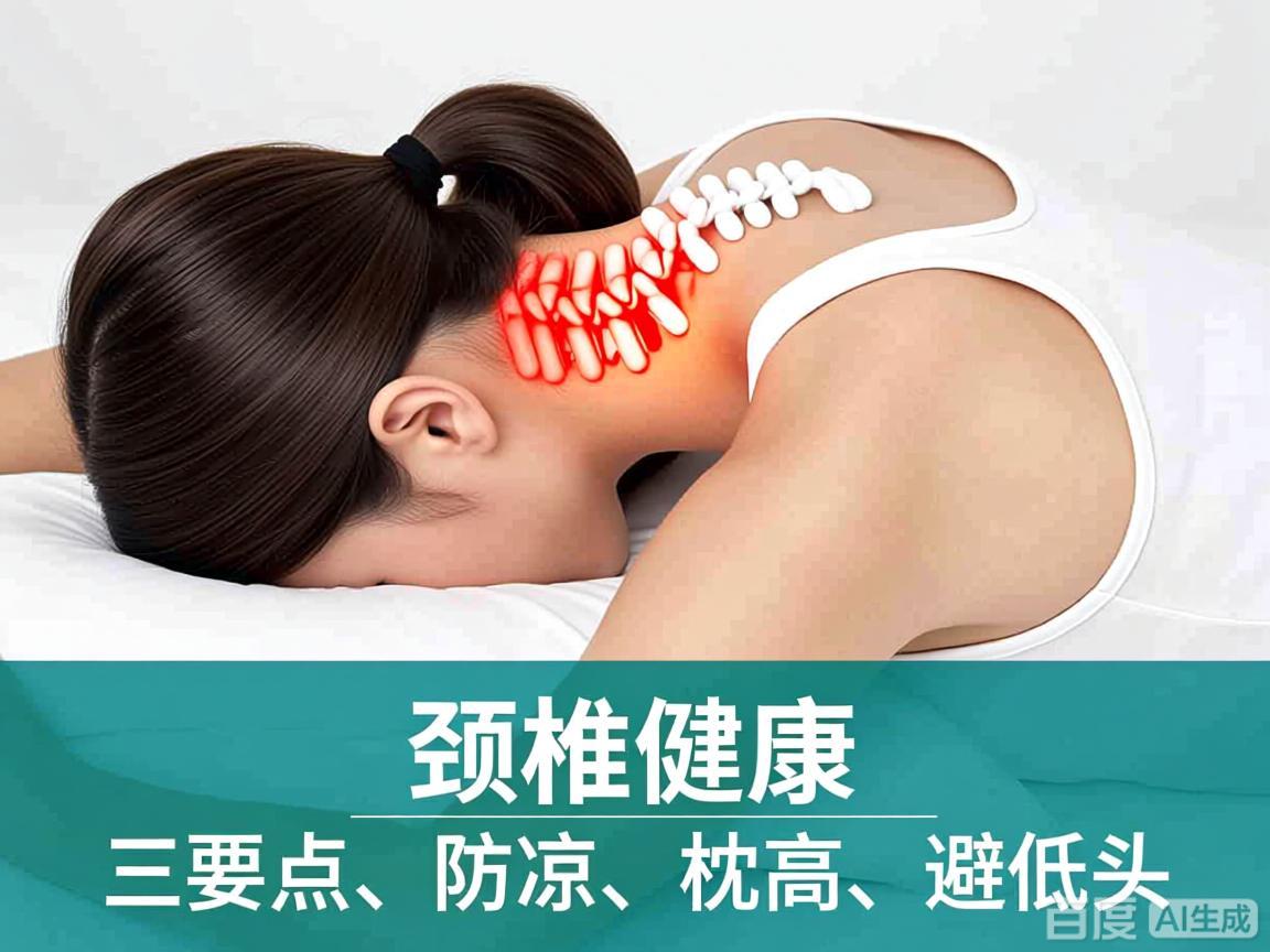 颈椎健康三要点：防凉、枕高、避低头