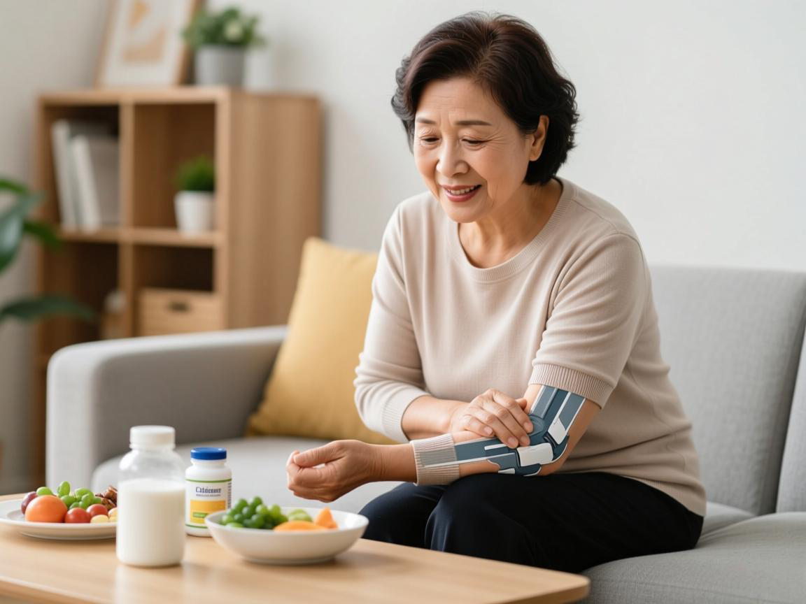 中年女性关节痛缓解方法：补钙+饮食+营养素