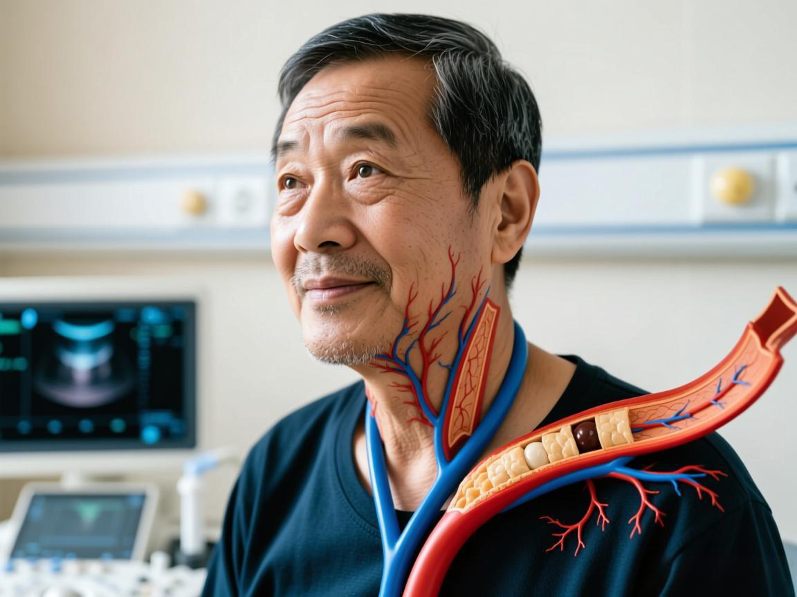 50岁后查血管堵!颈动脉超声早预防