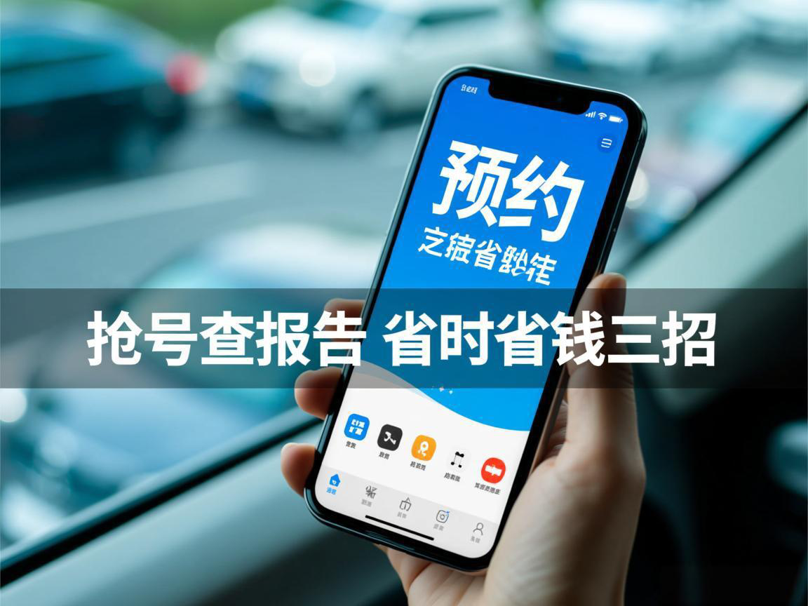 手机预约抢号查报告 省时省钱三招