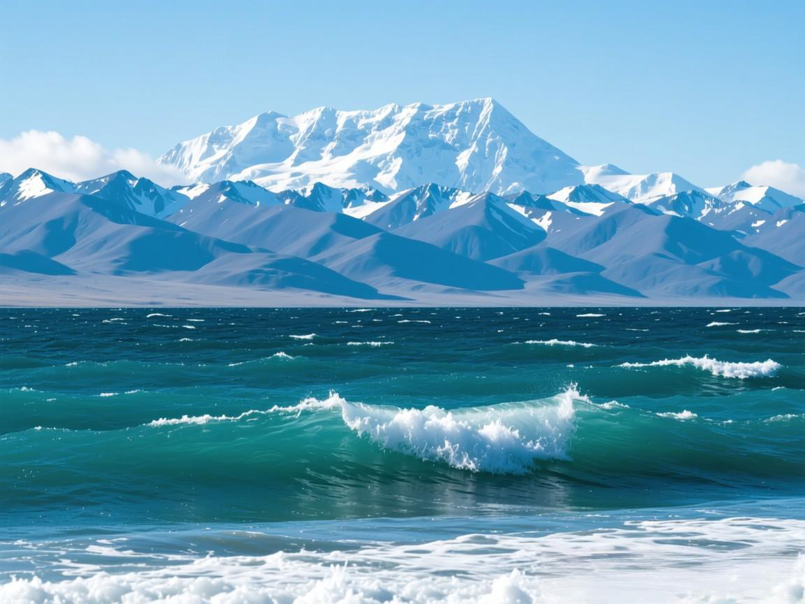 心海波涛 雪山之巅