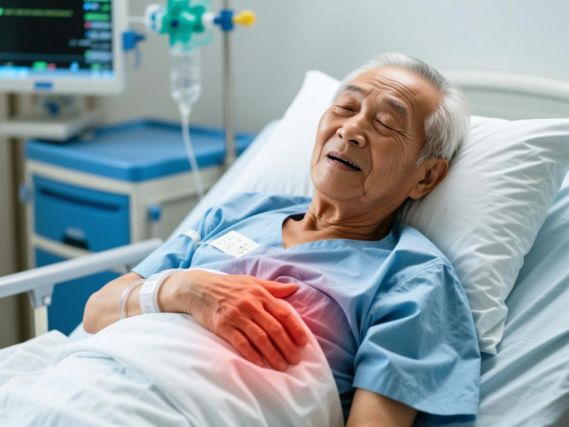 大爷术后疼痛缓解恢复顺利