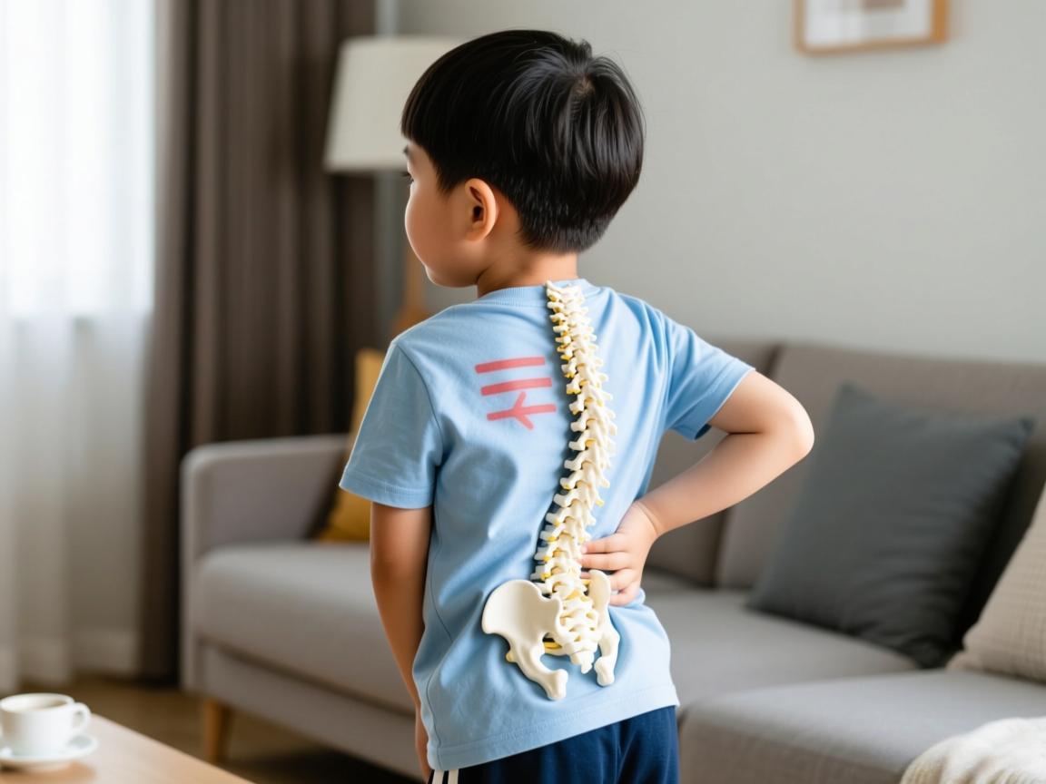 5岁男孩脊柱侧弯早期信号家长必看