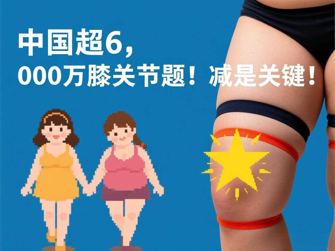 中国超6,000万膝关节问题!减重是关键!