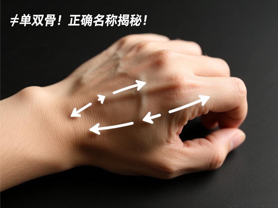 手腕凸起≠单双骨！正确名称揭秘！