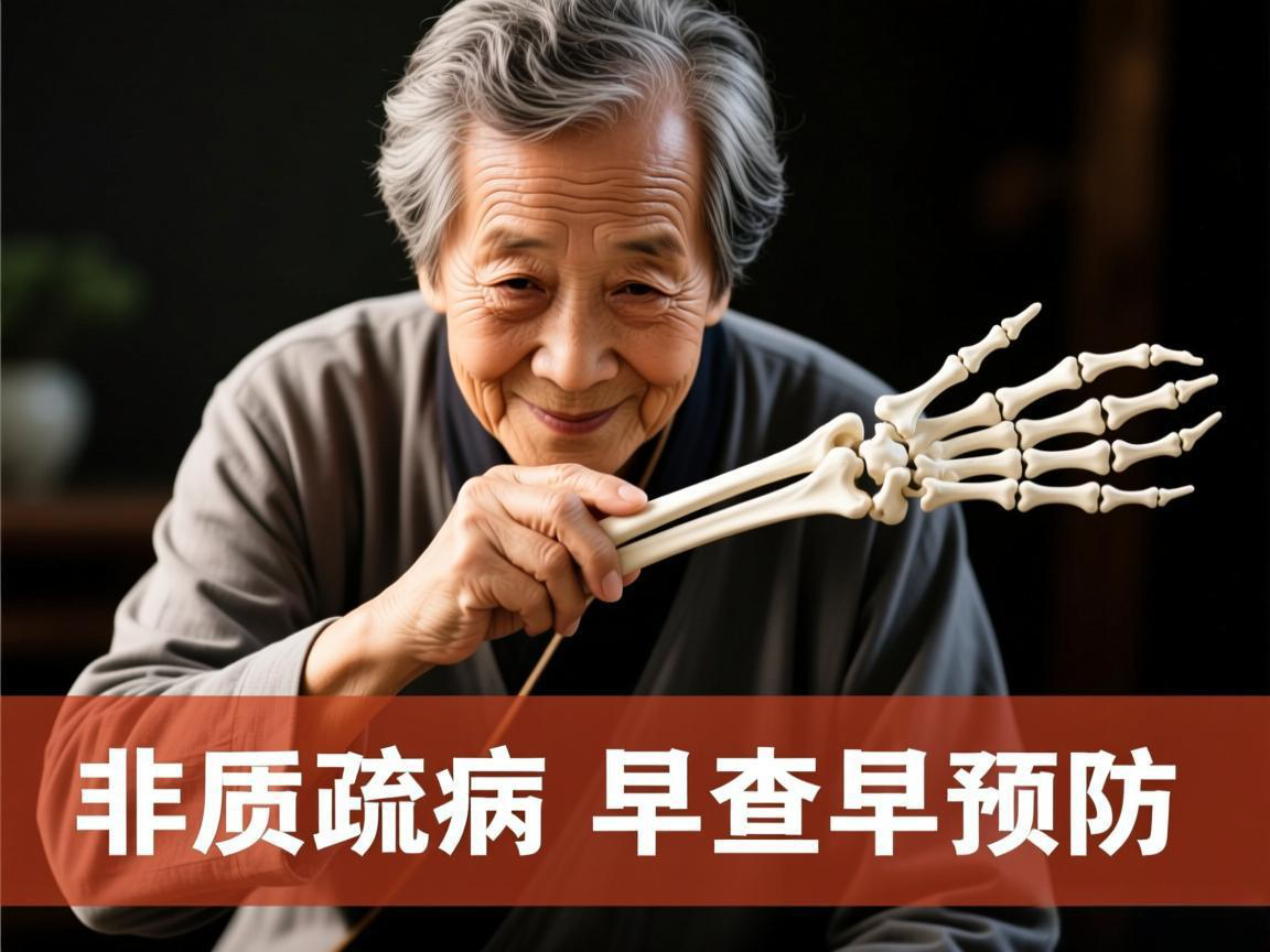 骨质疏松非老年病 早查早预防