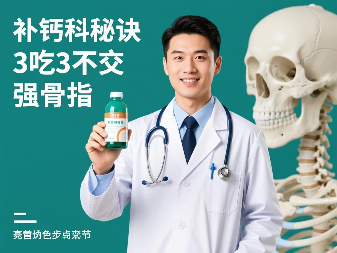 骨科医生补钙秘诀:3吃3不吃强骨指南