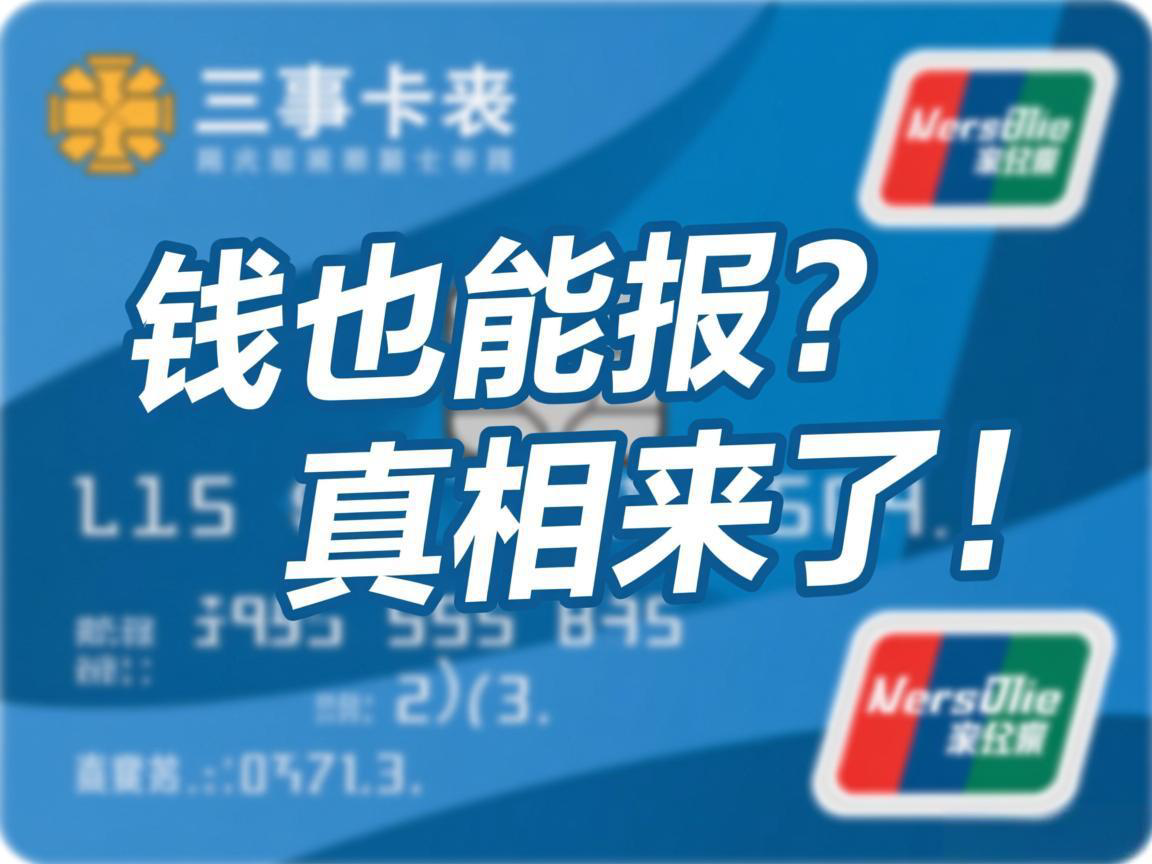 医保卡没钱也能报？真相来了！