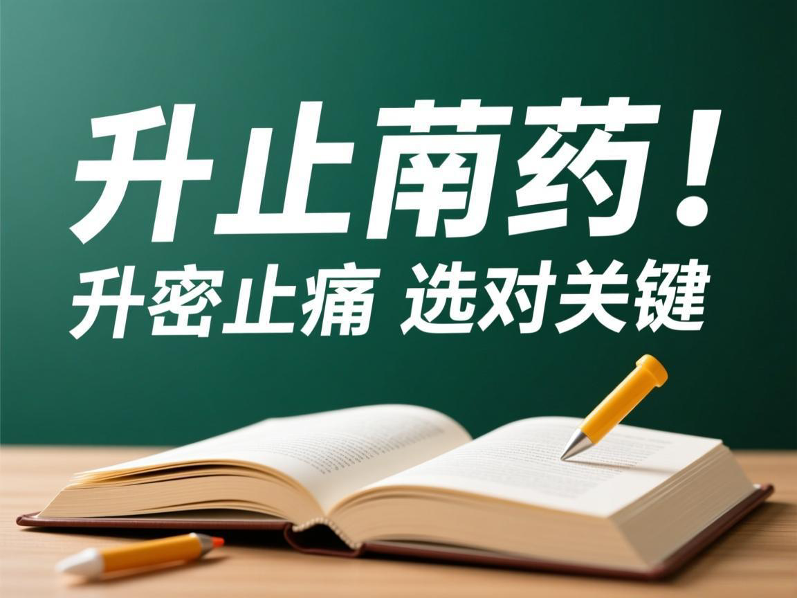 家用药！升密止痛 选对关键