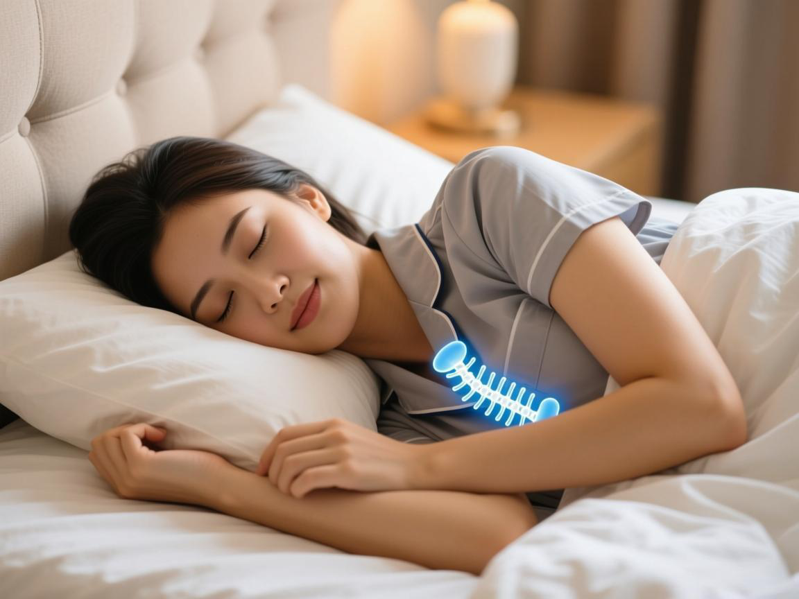 纠正睡姿守护脊柱健康