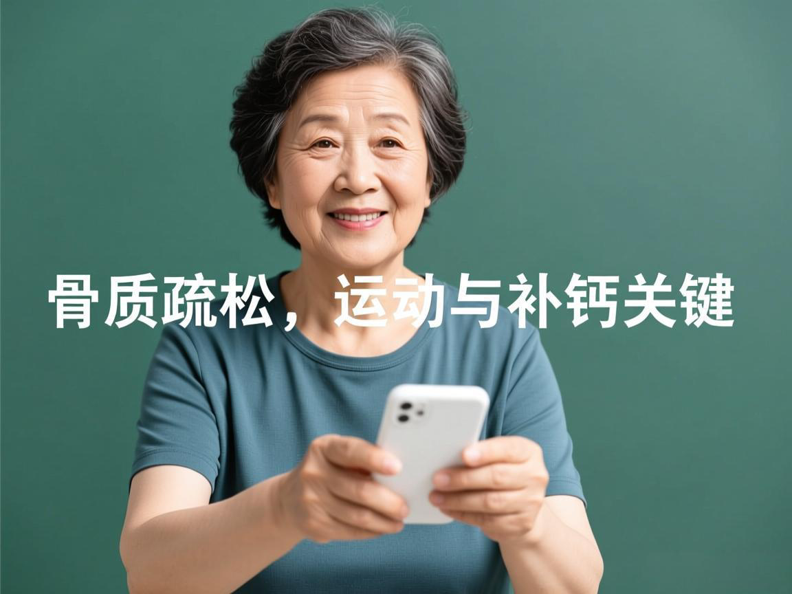 中老年防骨质疏松:运动与补钙关键