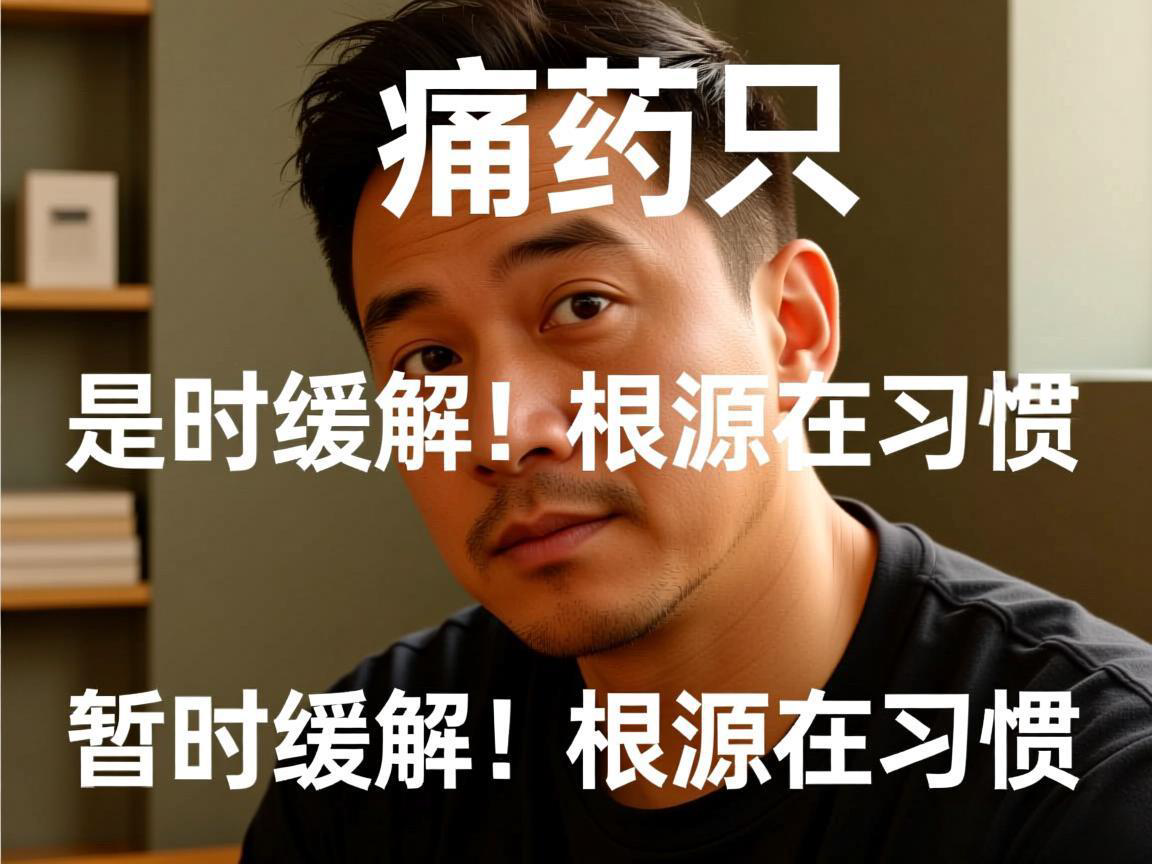 止痛药只是暂时缓解!根源在习惯