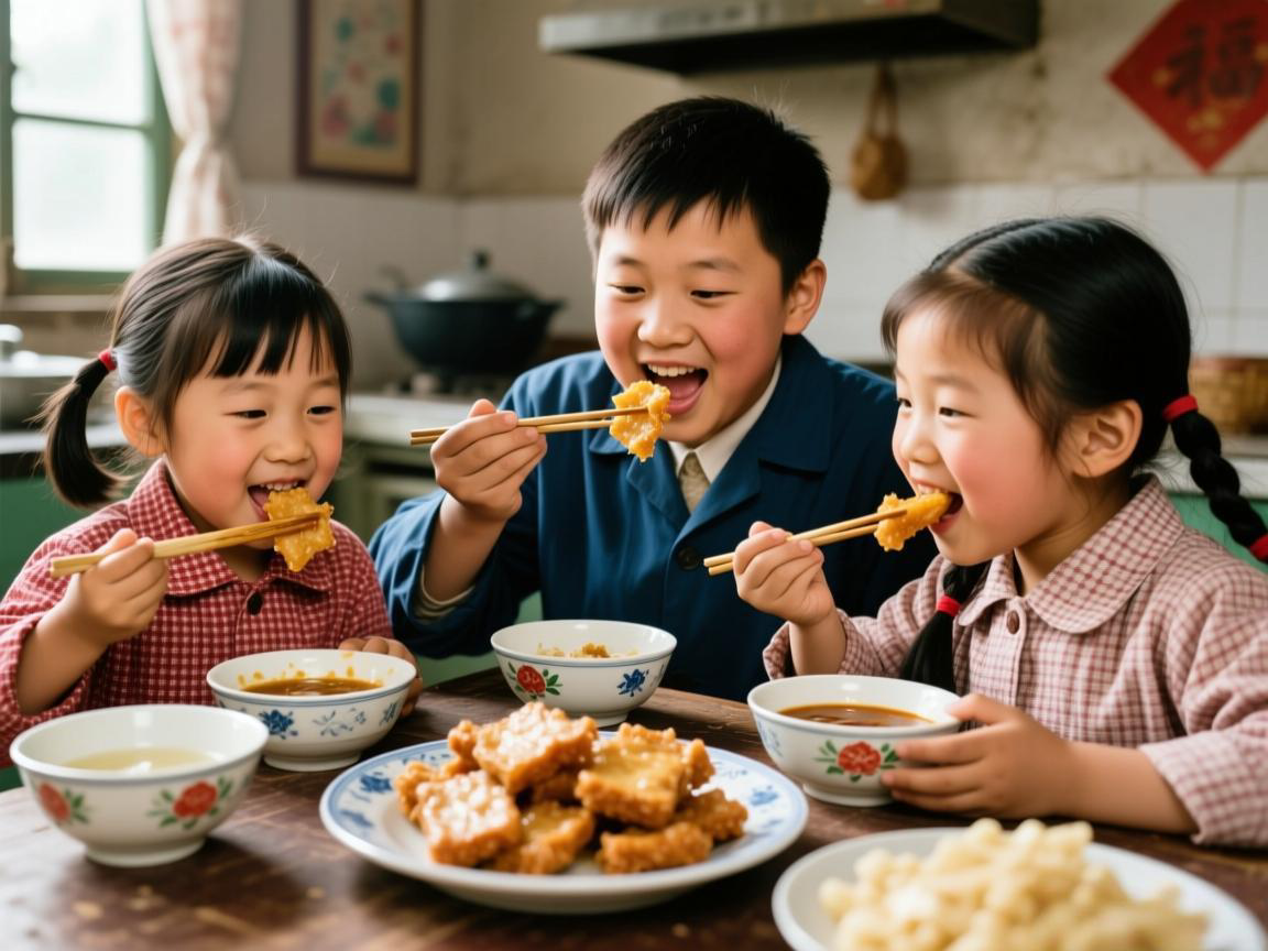 70后80后童年美食猪油渣的真相!