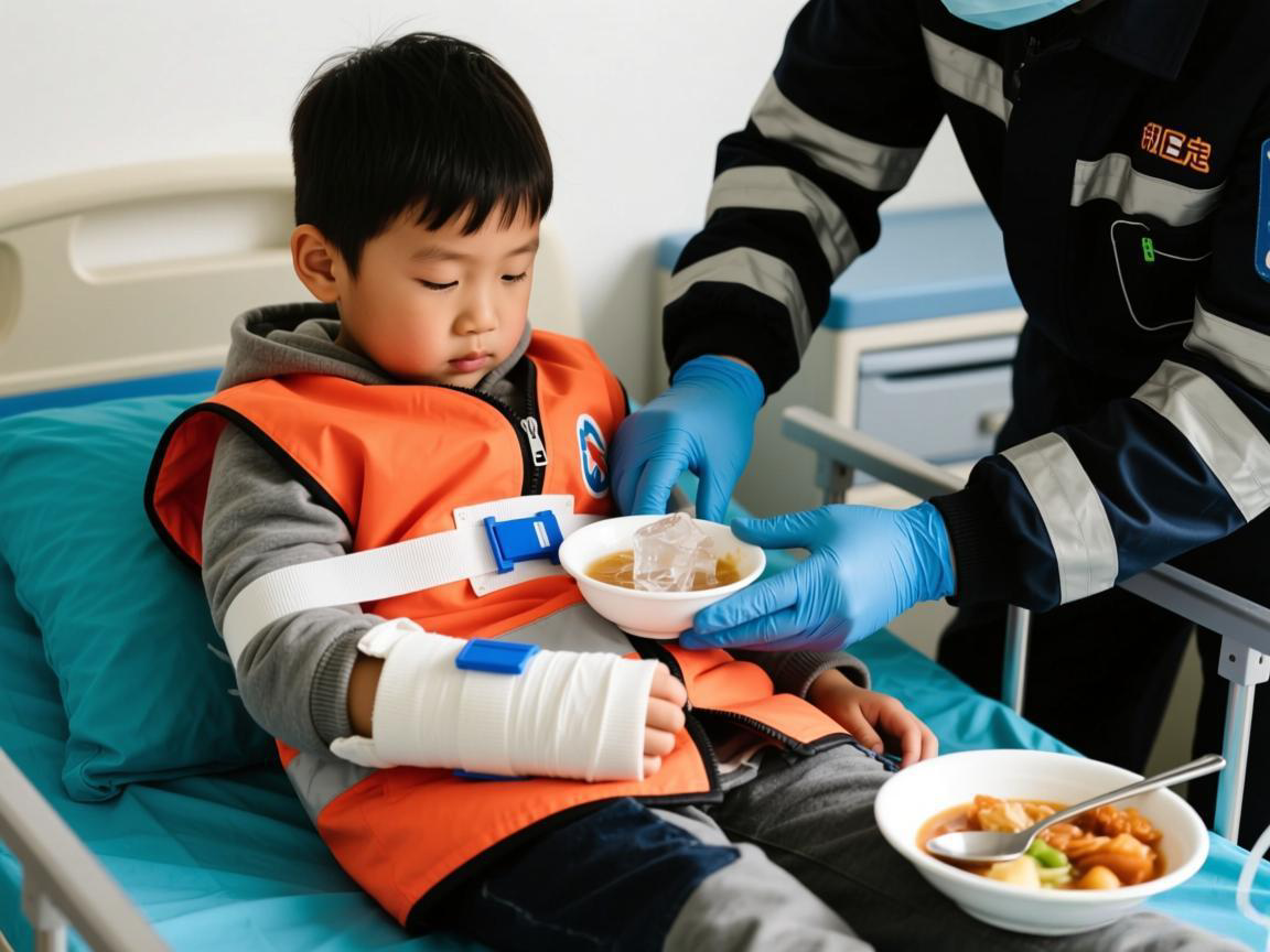 孩子骨折急救三步走：固定冰敷禁食
