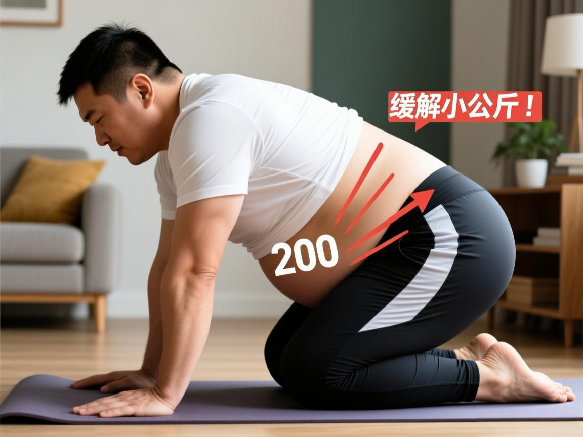 坐姿前倾腰压达200公斤！缓解小动作