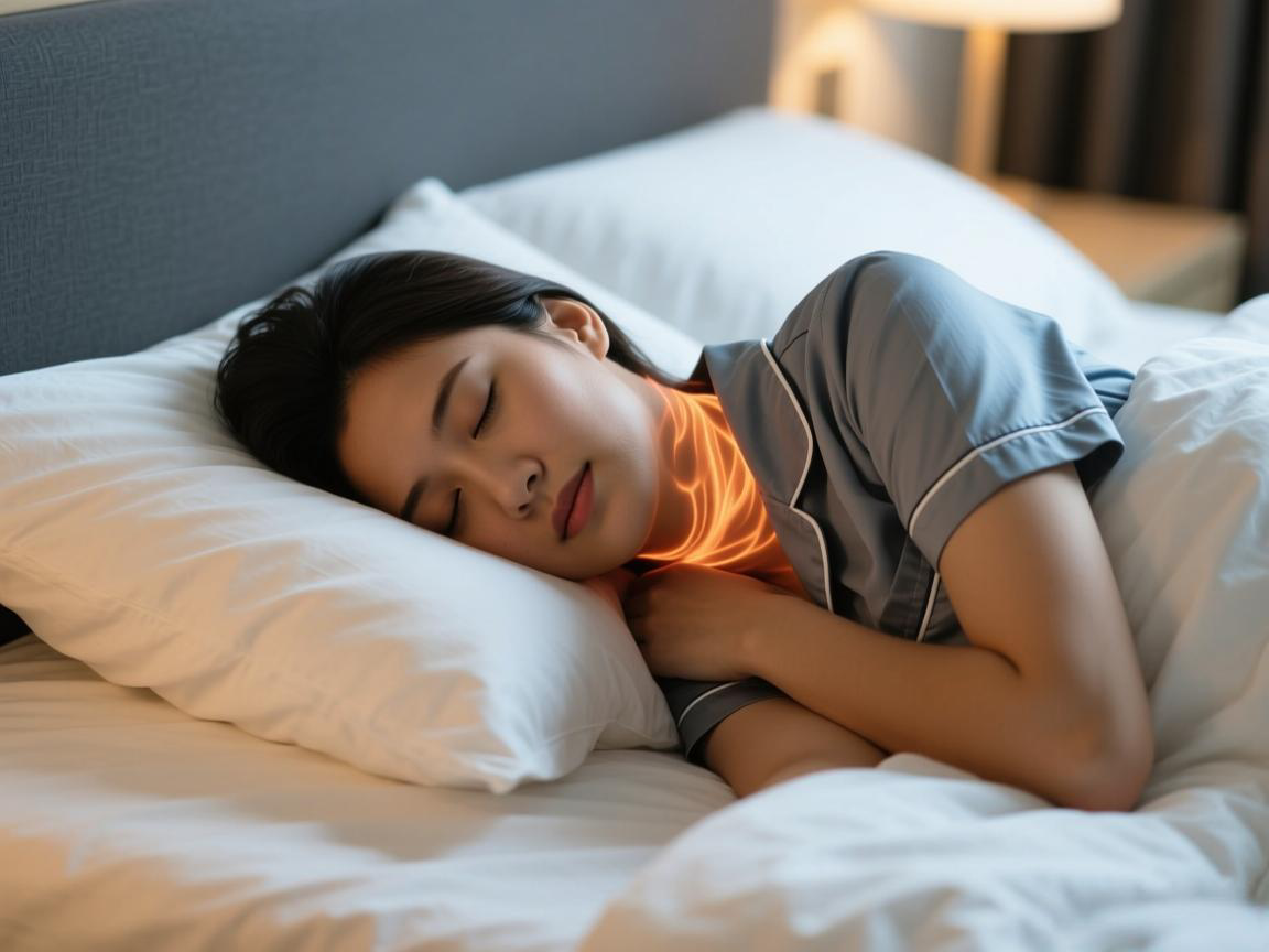 枕高不当致颈椎扭曲引发睡眠不适