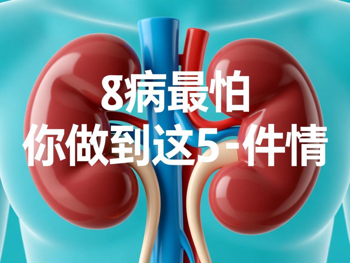 肾病最怕你做到这5件事