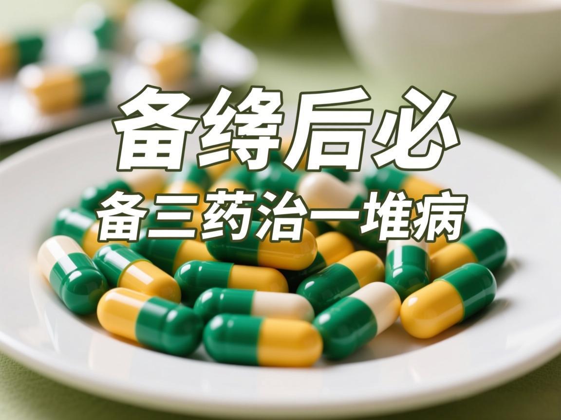 绝经后必备三药丸治一堆病