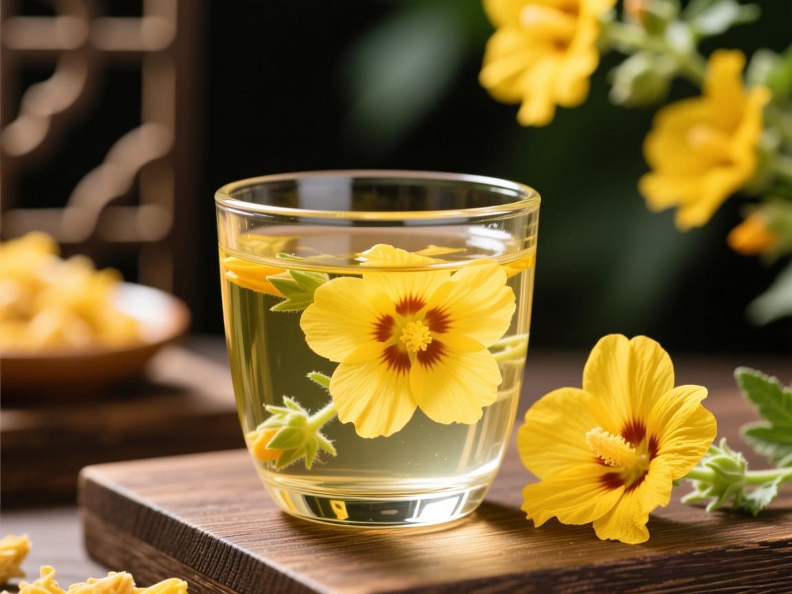 肾病不用慌 黄蜀葵花泡水喝