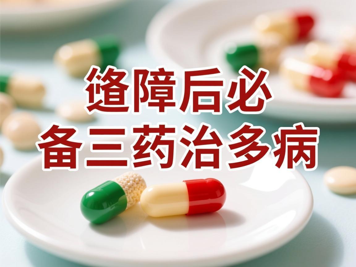 绝经后必备三药丸治多病