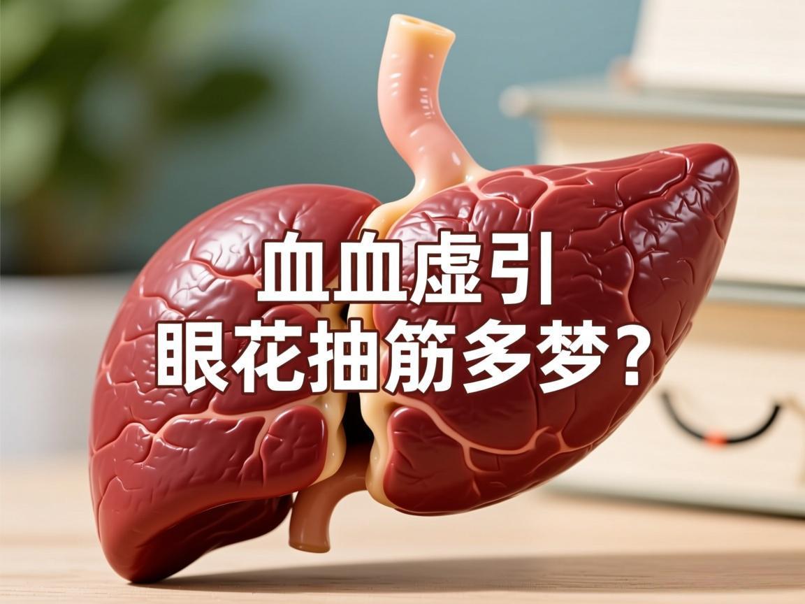 肝血虚引眼花抽筋多梦?