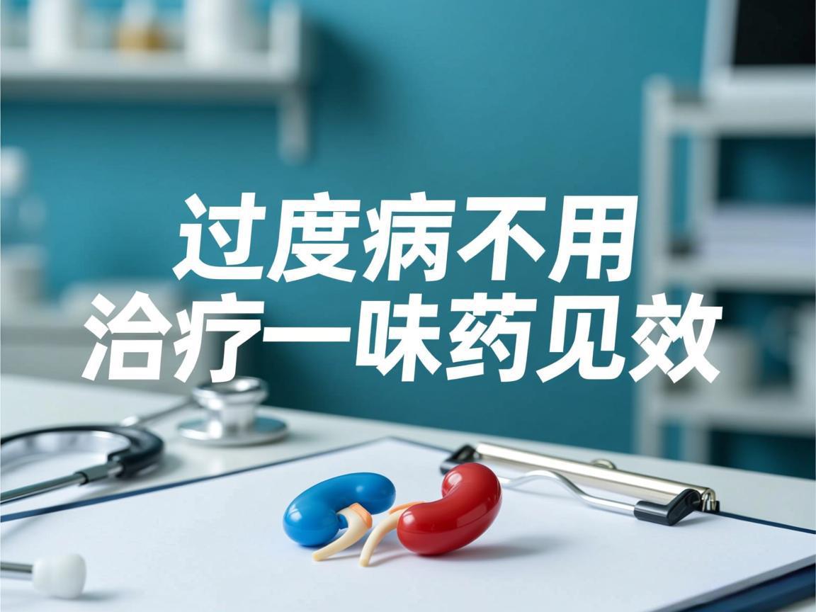 肾病不用过度治疗,一味药见效