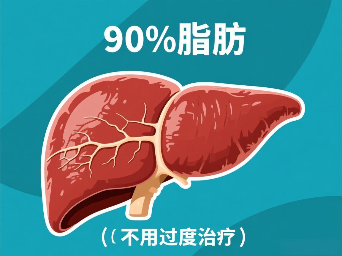 90%脂肪肝不用过度治疗