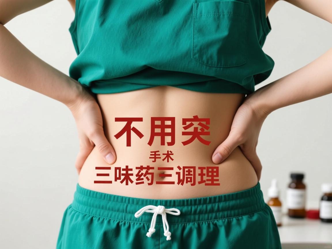 80%腰突不用手术 三味药调理