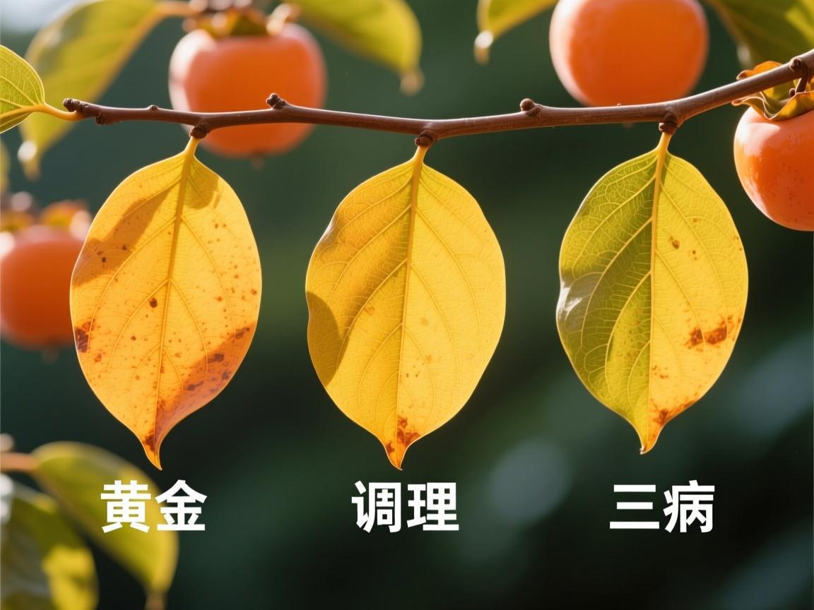 柿子叶3个黄金用法调理三病