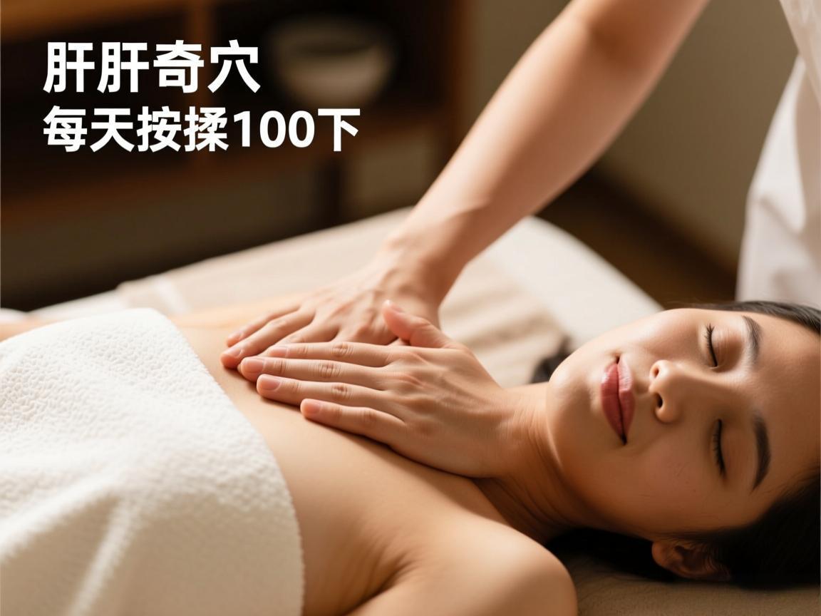养肝奇穴每天按揉100下